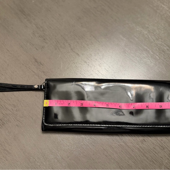 Nordstrom Handbags - Nordstrom Black Patent Leather Clutch